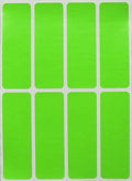 Royal Green Writable Rectangular Labels 1X3 For All Purpose In Neon Green - 800 Pack