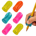 The Pencil Grip Bumpy Grip, Ergonomic Writing Aid, Neon Pencil Grips, 6 Count - Tpg-12006