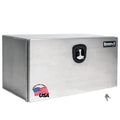 Buyers Products 1706403 Pro Series Underbody Truck Box With 3-Point Compression Latch, Smooth Silver Aluminum, Made in the USA, 