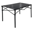 MOUNTAIN SUMMIT GEAR Heavy-Duty Roll-Top Table for Camping (Large) - Portable Aluminum-Top Folding Table with Steel Frame by Cad