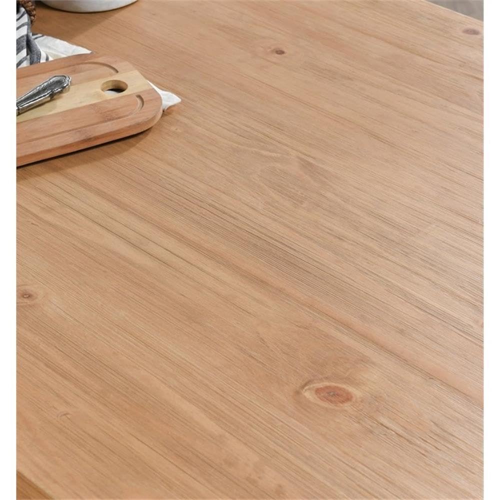 Kosas Home Fenmore 70&Quot; Transitional Laid-Back Pine Wood Dining Table In Natural
