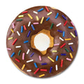 Smooffly Donut Round Mouse Pad, Simulation Doughnut Donut Customized Foodie Round Mouse Pad
