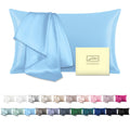 Suatien Mulberry Silk Pillow Cases King Size Silk Pillowcase For Hair And Skin With Zipper Soft Breathable Smooth Cooling Silk P