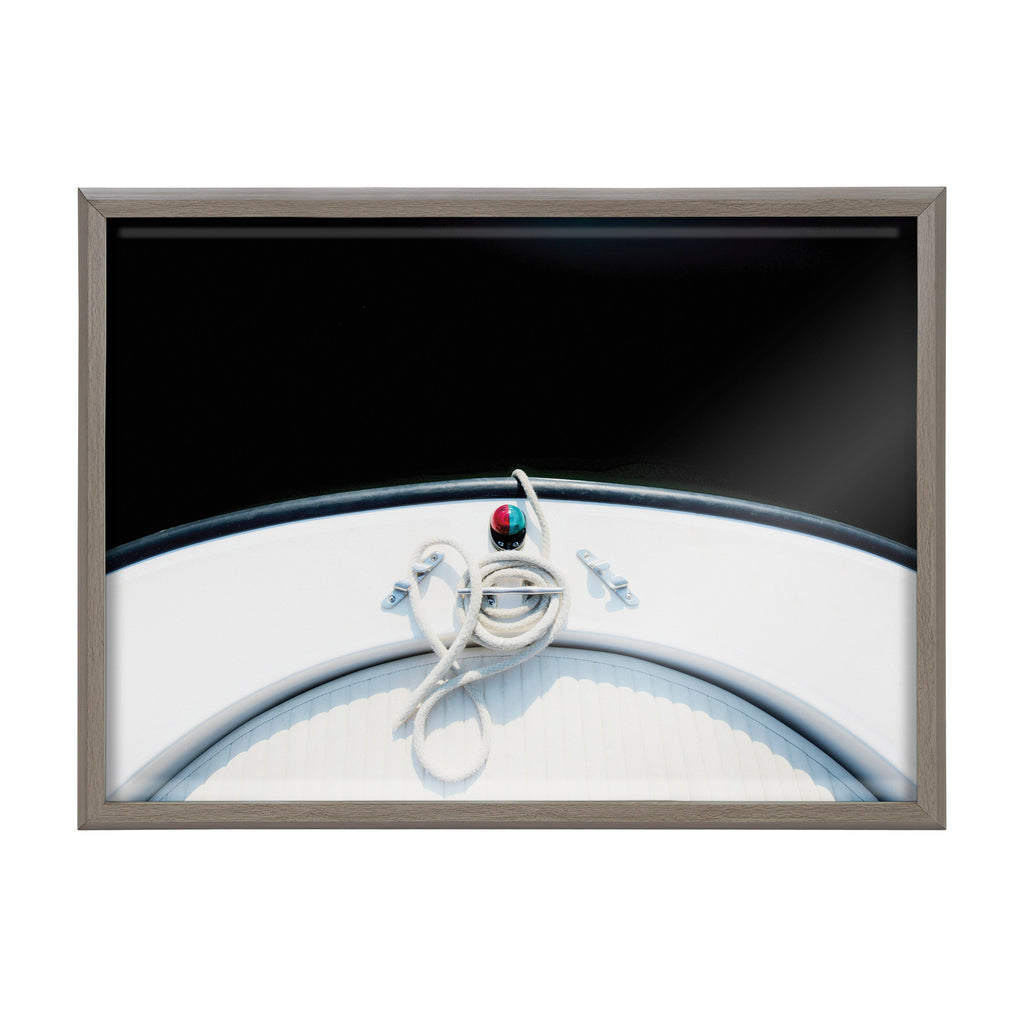 Blake Drifting Framed Printed Glass by Alicia Abla