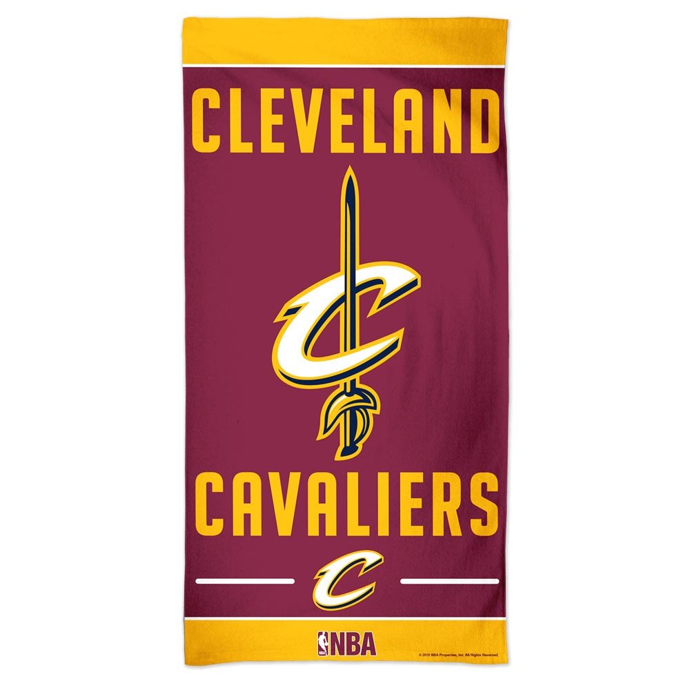 NBA Cleveland Cavaliers Beach Towel, 30x60, Team Color