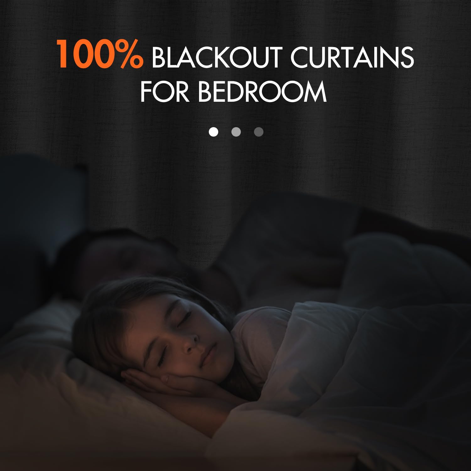 Miulee 100% Blackout Curtains 72 Inches Long Linen Blackout Curtains For Bedroom, Back Tab Room Darkening Black Out Window Drapes Thermal Insulated Rod Pocket, Light Grey, 2 Panels Set