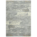 Rizzy Home Alora Decor Radiant 9' X 12' Abstract Gray/Ivory/Gray Hybrid Area Rug