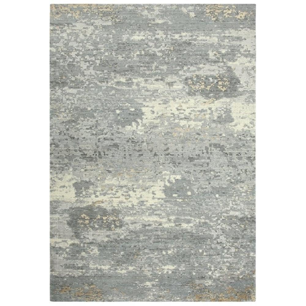 Rizzy Home Alora Decor Radiant 9' X 12' Abstract Gray/Ivory/Gray Hybrid Area Rug