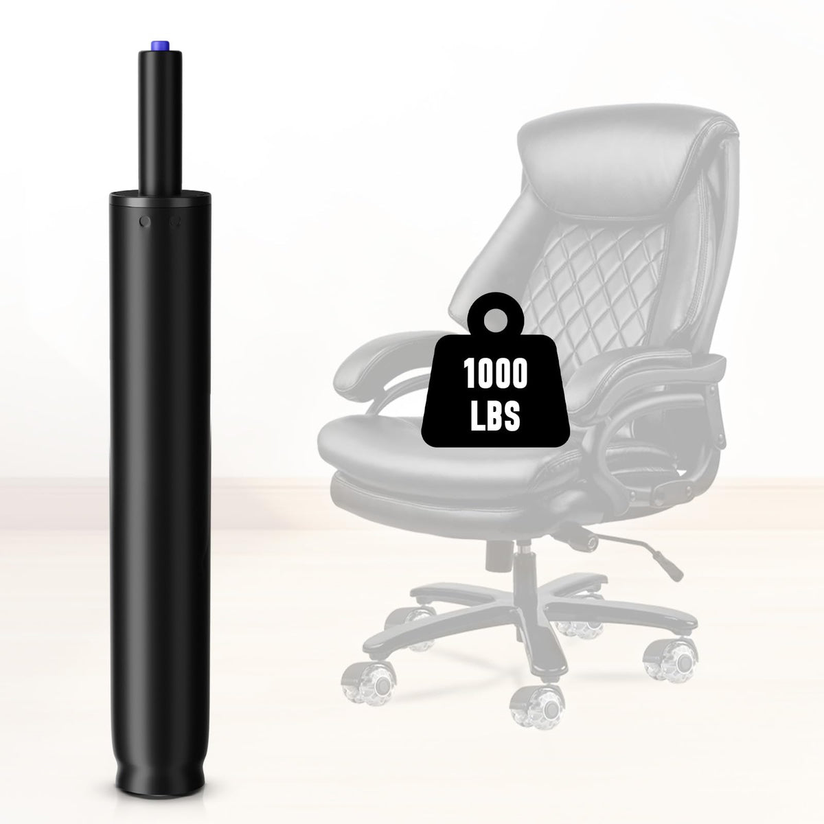 Sytopia Office Chair Cylinder Replacement, Heavy Duty Pneumatic Gas Lift, Desk And Gaming Chairs, Universal Fit, 14.6 To 22.2 In