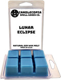Candlecopia Lunar Eclipse Strongly Scented Hand Poured Vegan Wax Melts, 12 Scented Wax Cubes, 6.4 Ounces in 2 x 6-Packs