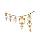 I Jewels Traditional Toran Artificial Flower Garlands Handmade Door Entrance Hanging Home Wall Decoration For Diwali (Hd03)