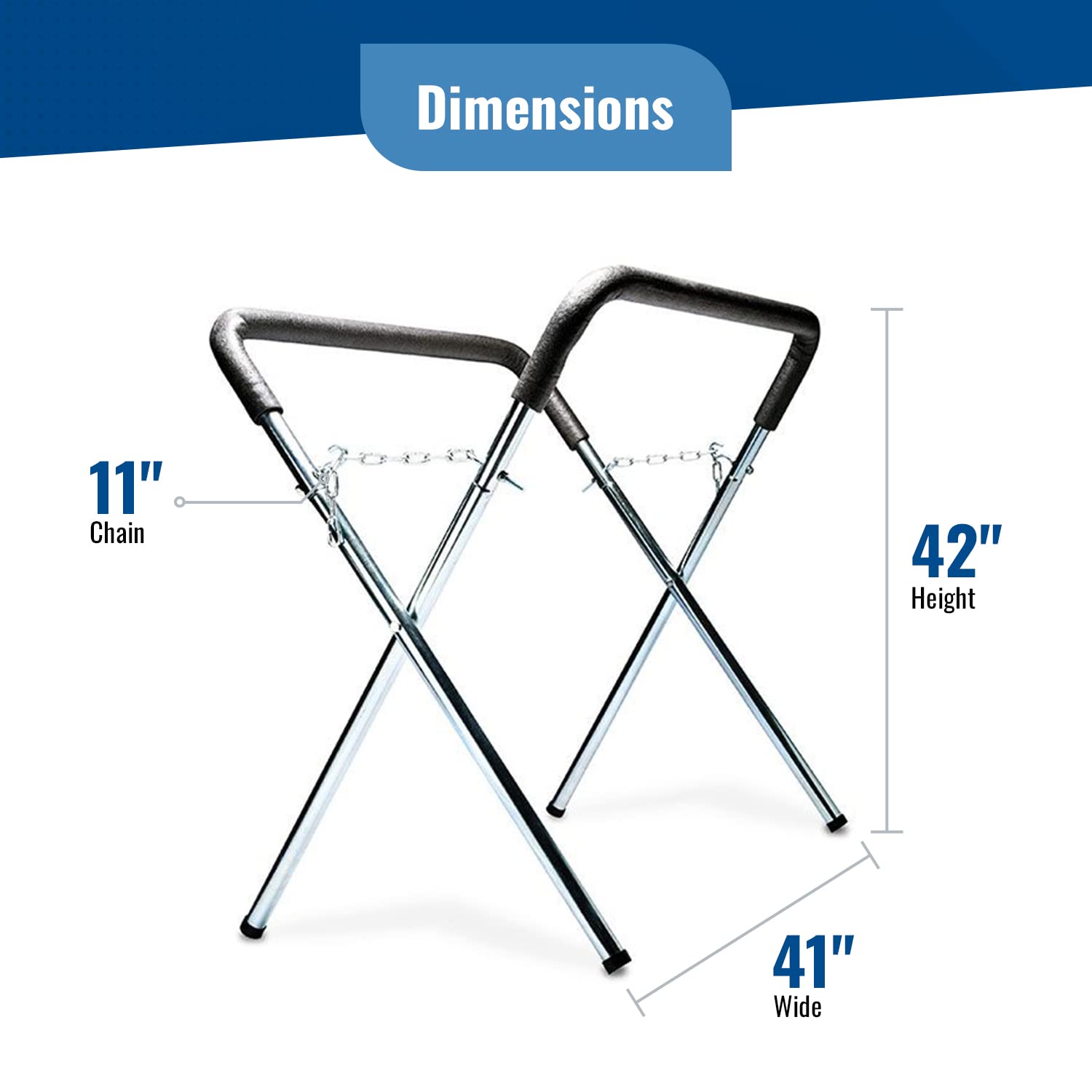 Eastwood Heavy Duty Work Stand | Heavy-Duty Folding Work Stand, Foldable Work Table For Garage And Shop | Best Use For Bumpers Fenders Doors Hoods Works | 750 -Pound Capacity