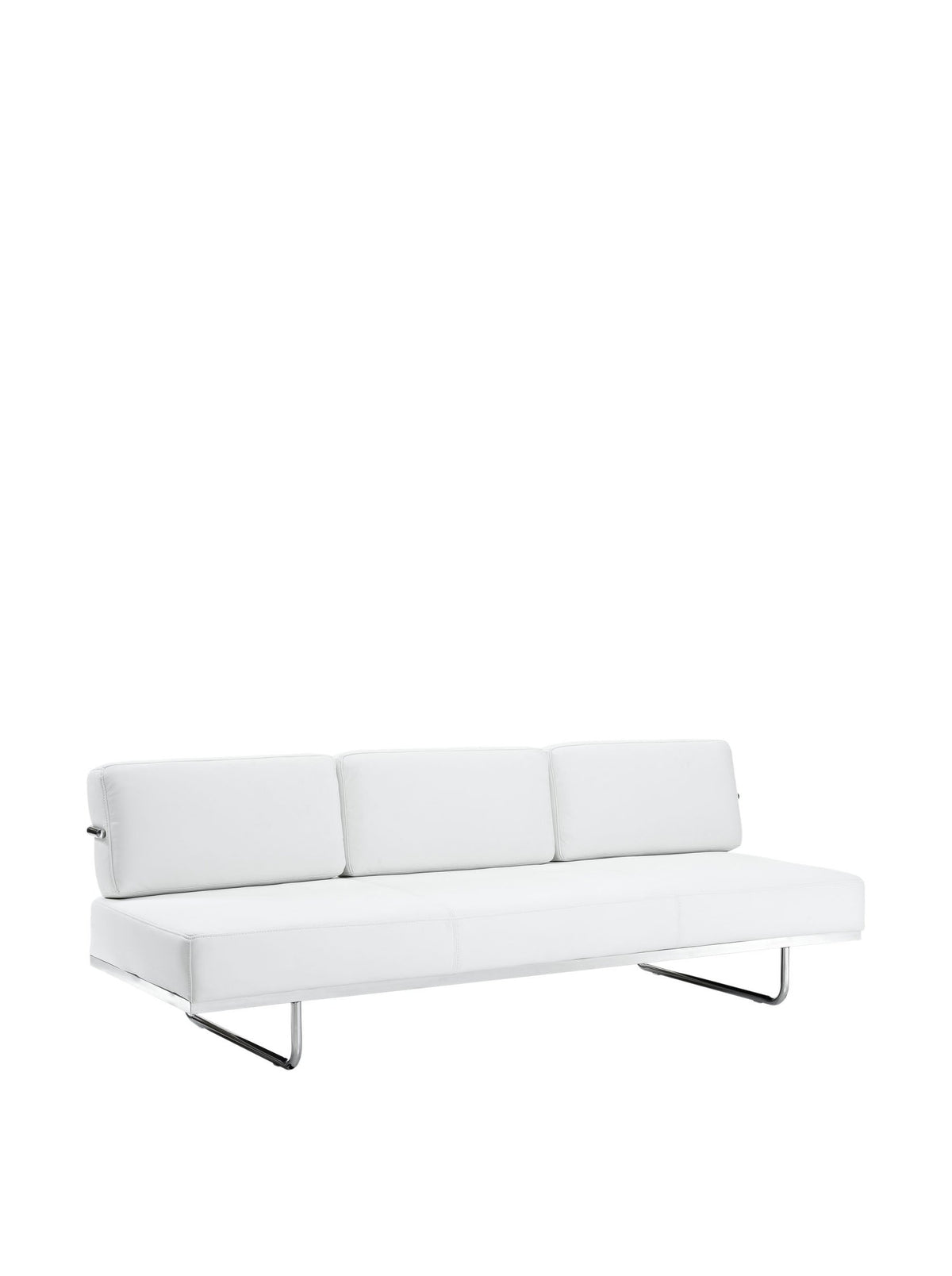 Modway Charles Convertible Sofa in White