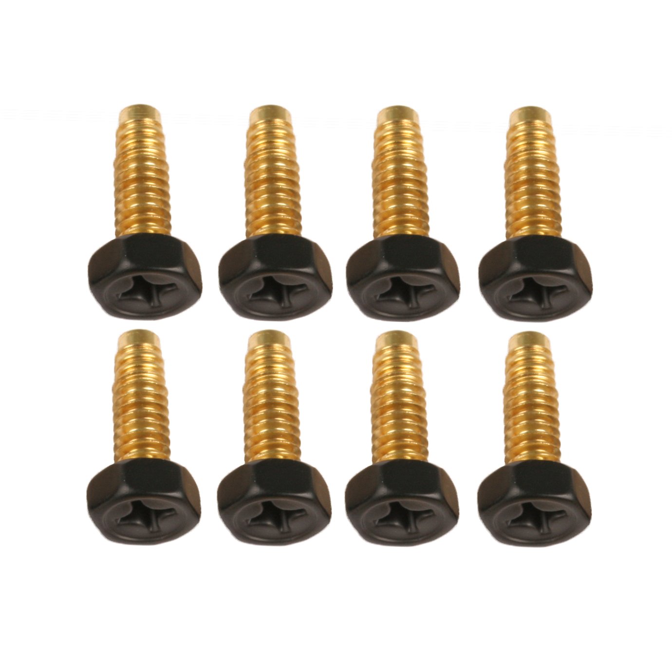 Aquascape 30078 Mat Brass Screw Set 1/4 Inch-20 x 3/4 Inch | 8 Quantity