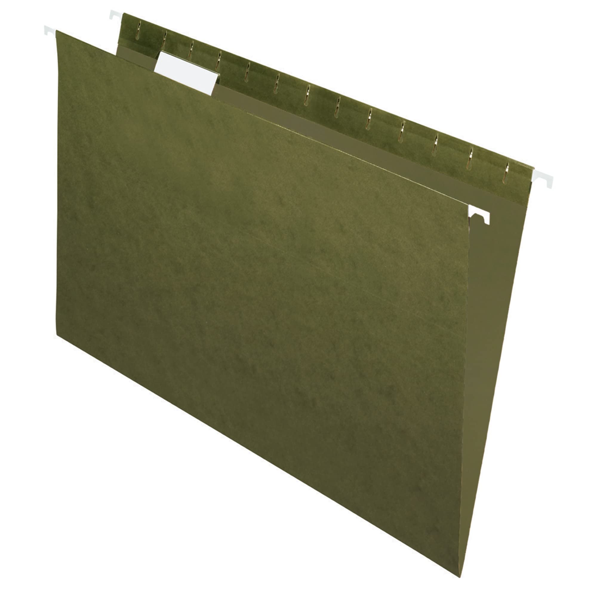 Office Depot Standard Green Hanging Folders, 1/5 Cut, Legal Size, Box Of 25