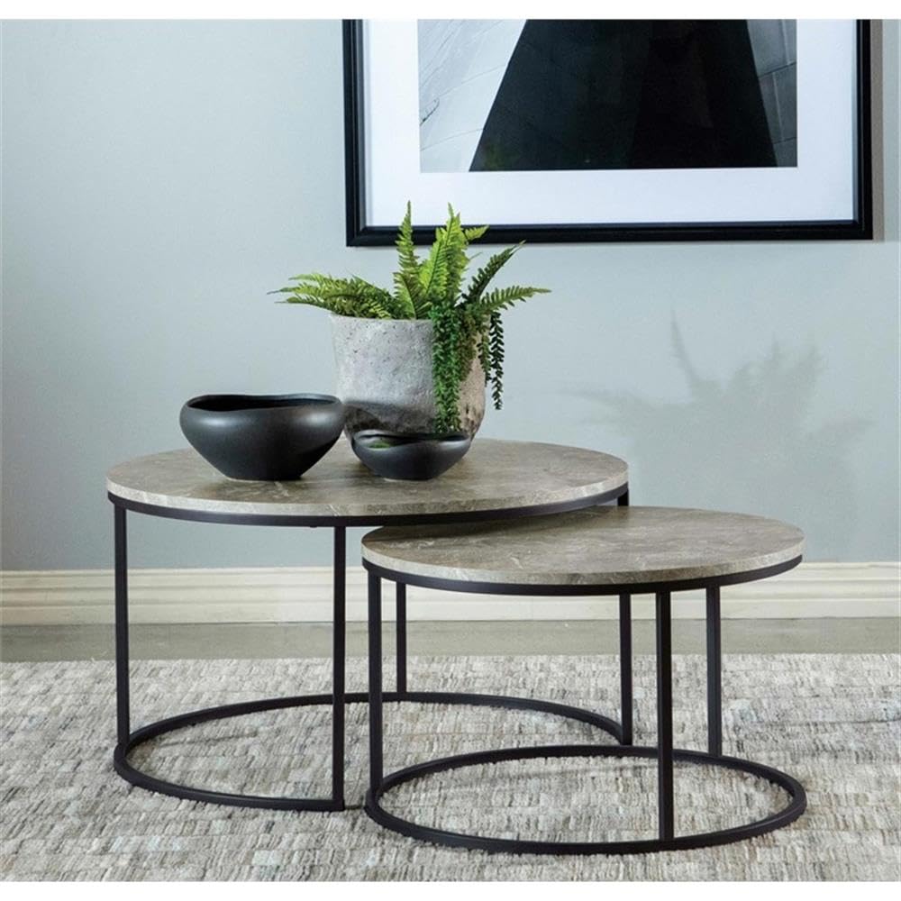 Coaster Home Furnishings 2 PC Nesting Coffee Table