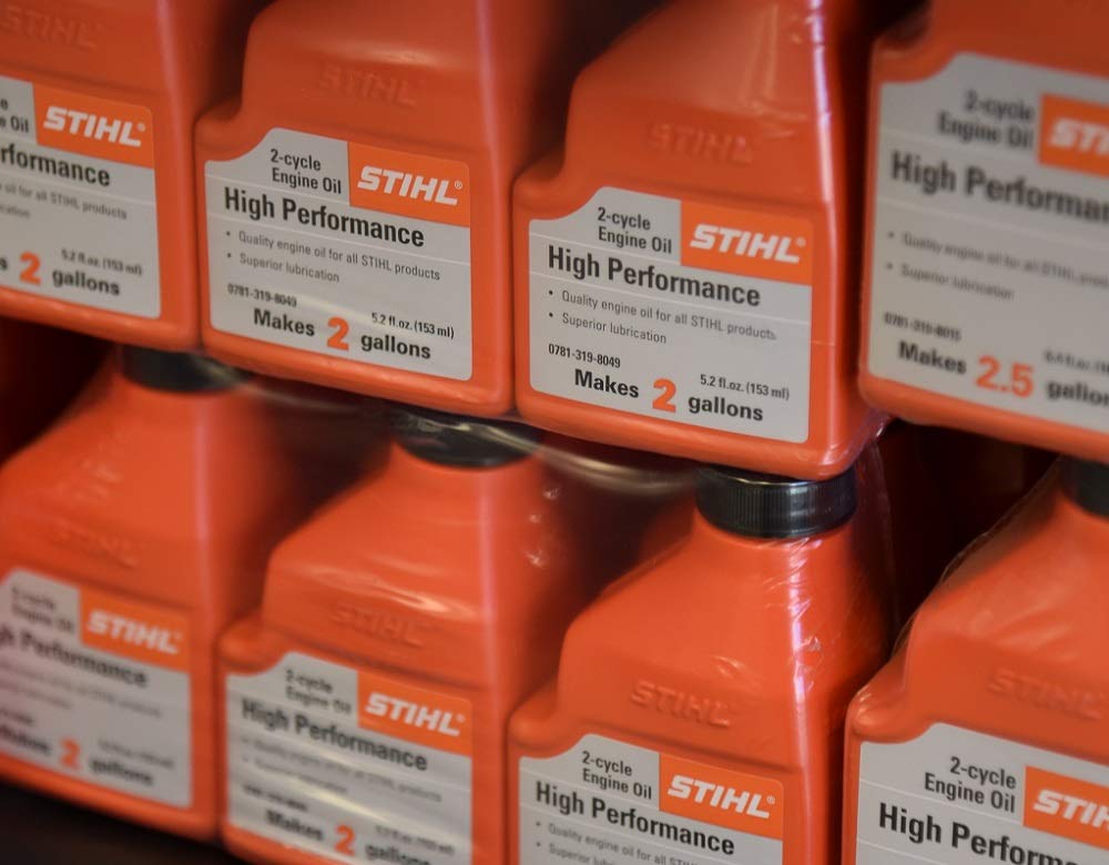 Stihl High Performance 2-Cycle Engine Oil 6-Pack Of 5.2 Fl. Oz. Bottles