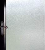 DUOFIRE Window Privacy Film Natural Frosted Glass Film Static Cling Glass Film No Glue Anti-UV Window Sticker Non Adhesive for P