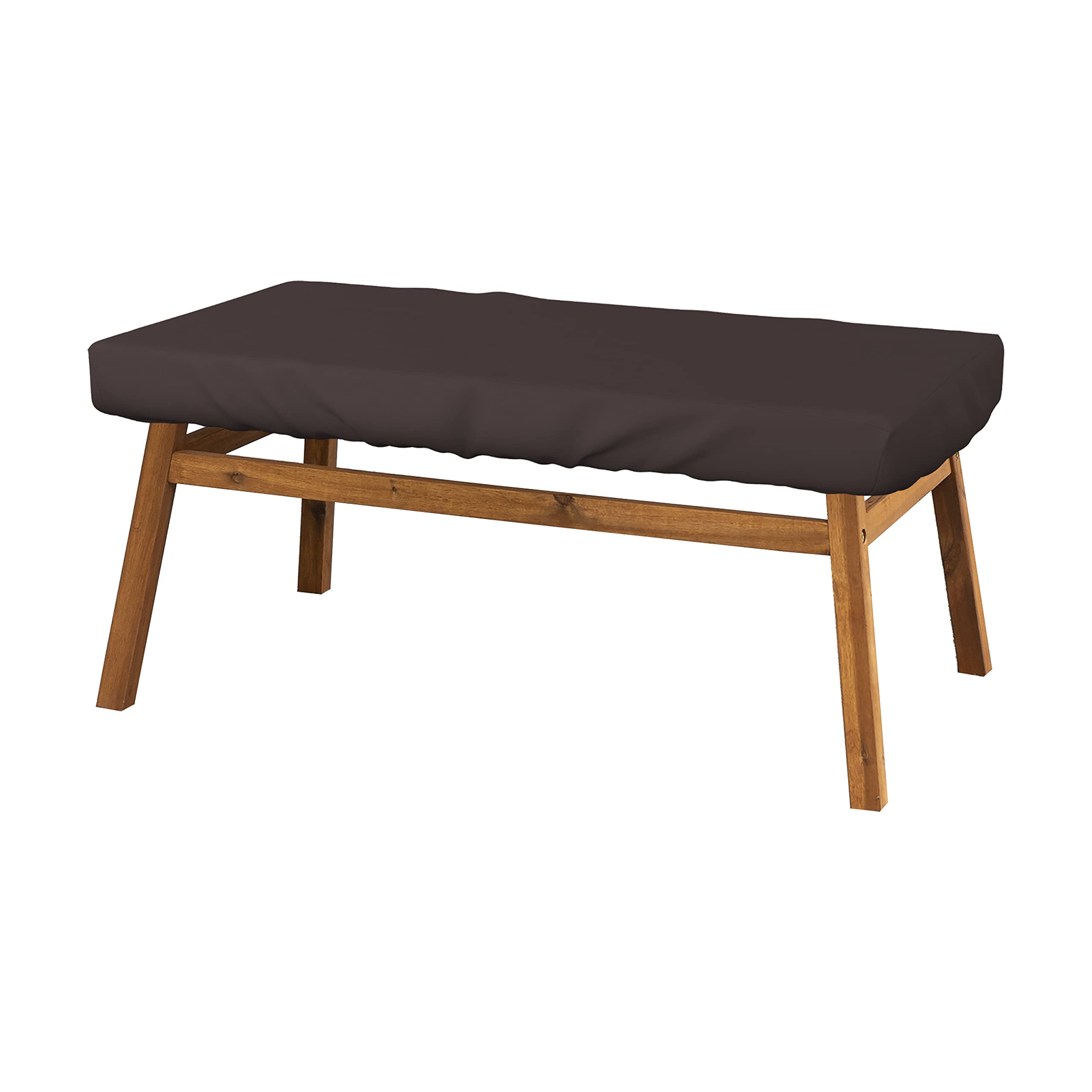Covers & All Rectangle Table Top Cover, 12 Oz Waterproof Uv & Weather Resistant Patio Table Cover, Outdoor Table Cover For Patio Furniture (60' L X 35' W X 5' H, Coffee)