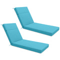 Chaise Lounge Cushion For Outdoor Furniture, Waterproof Fade And Tear Resistant Lounge Deck Chair Cushions For Patio Lawn Pool R