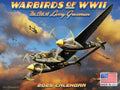 Vintage Airplane Calendar 2025 Larry Grossman Warbirds Ww2 Aviation Monthly Wall 12 Month | American Made In The Usa