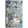 Rizzy Home Alora Decor Lapis 5' X 8' Gray/Dk Gray/Teal/Antic Gold/Beige Area Rug