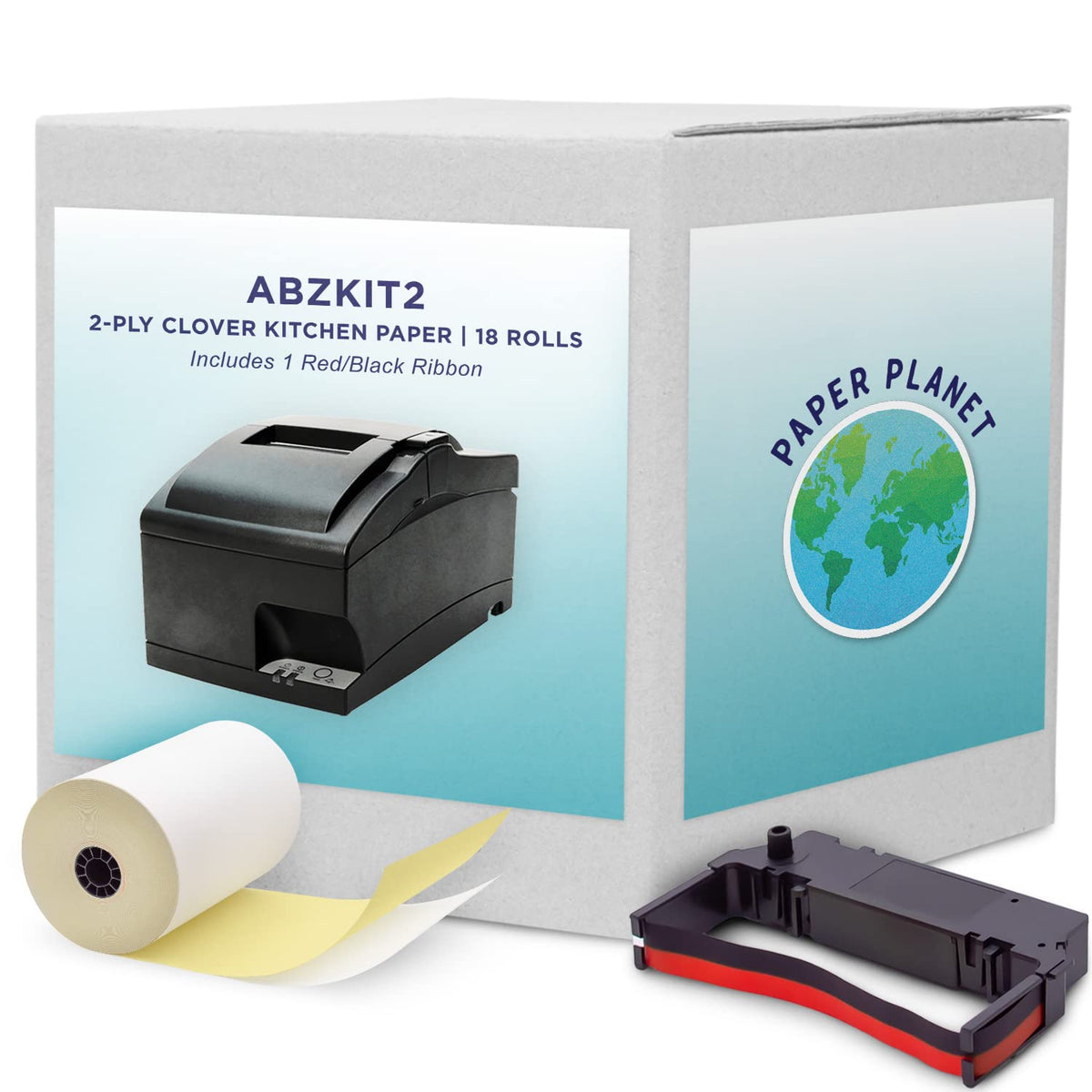 Kitchen Printer Paper For Clover Kitchen Receipt Printer (Star Sp700 Ink Printer) By Paper Planet | Credit Card Receipt Paper Fo
