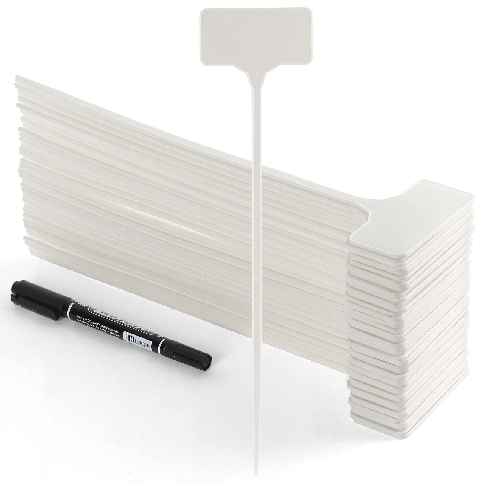 Garden Markers Waterproof, Outdoor Large Plant Id Tags Tall Plant Labels, Plastic Garden Signs Identification Stakes, For Vegeta