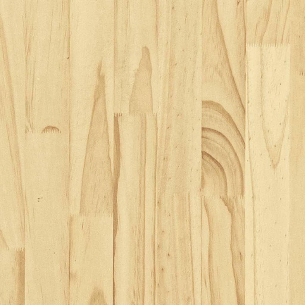 vidaXL Solid Pinewood 5-Tier Book Cabinet Home Indoor Living Room Wooden Storage Cabinet Organizer Bookcase Bookshelf Rack Furniture 31.5&quot;