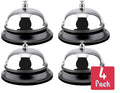 1Intheoffice Call Bell, Service Bell, 3/8' Diameter Desk Call Bell Chrome Finish For Hotels, Schools, Restaurants, Reception Ar
