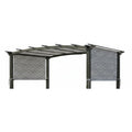 Garden Winds Universal Replacement Pergola Canopy - Damask Beige, Durable 350 Polyester, UV & Water Resistant