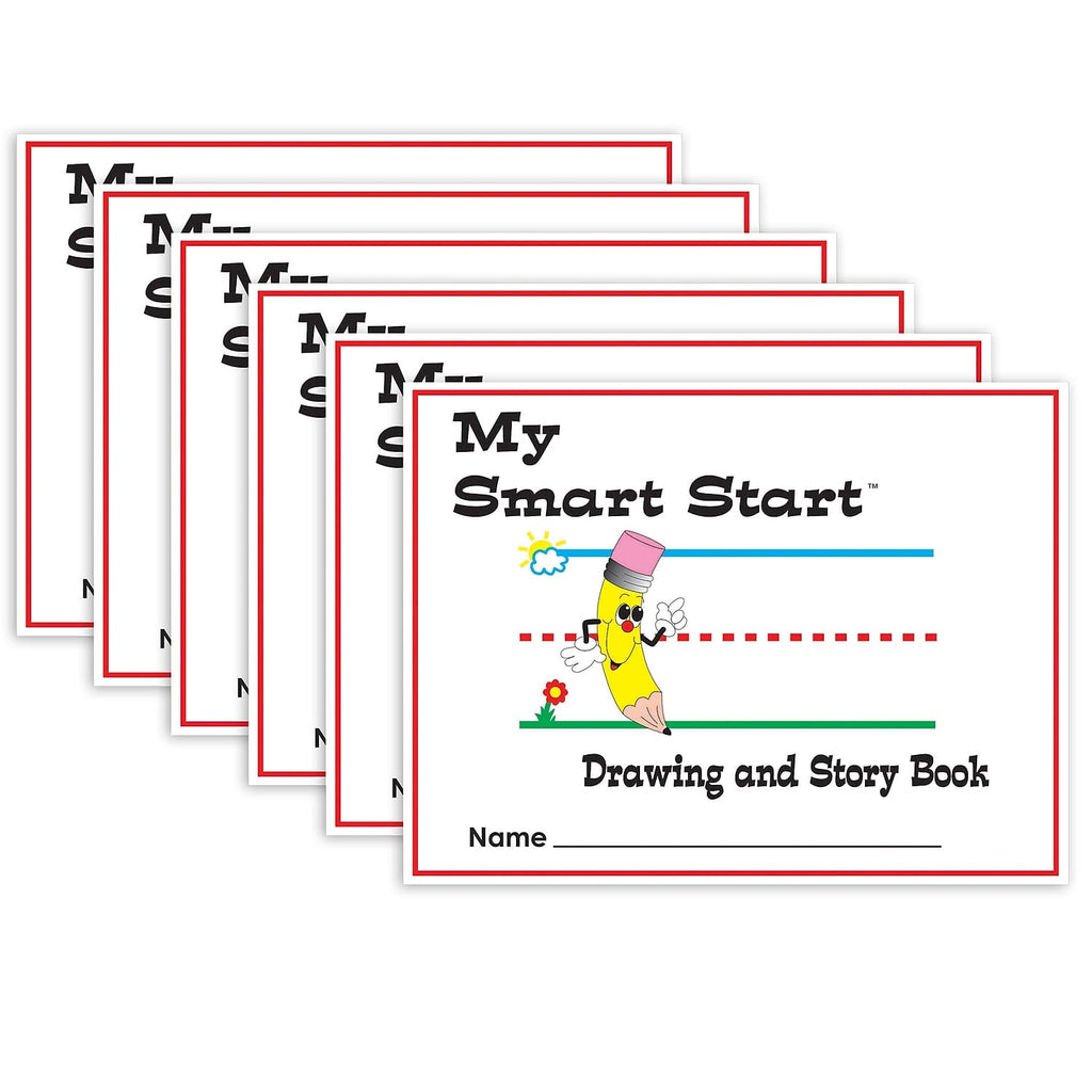Smart Start Handwriting Series, Journals, Grades K-1, Landscape, Pack of 6