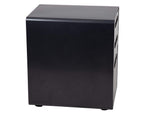 Flash Furniture Wren Ergonomic 3-Drawer Mobile Locking Filing Cabinet With Anti-Tilt Mechanism And Hanging Drawer For Legal & Letter Files, Black