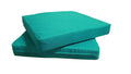 Qqbed Patio Cushion Covers For Outdoor Deep Seat Lounge (20X18, Teal)
