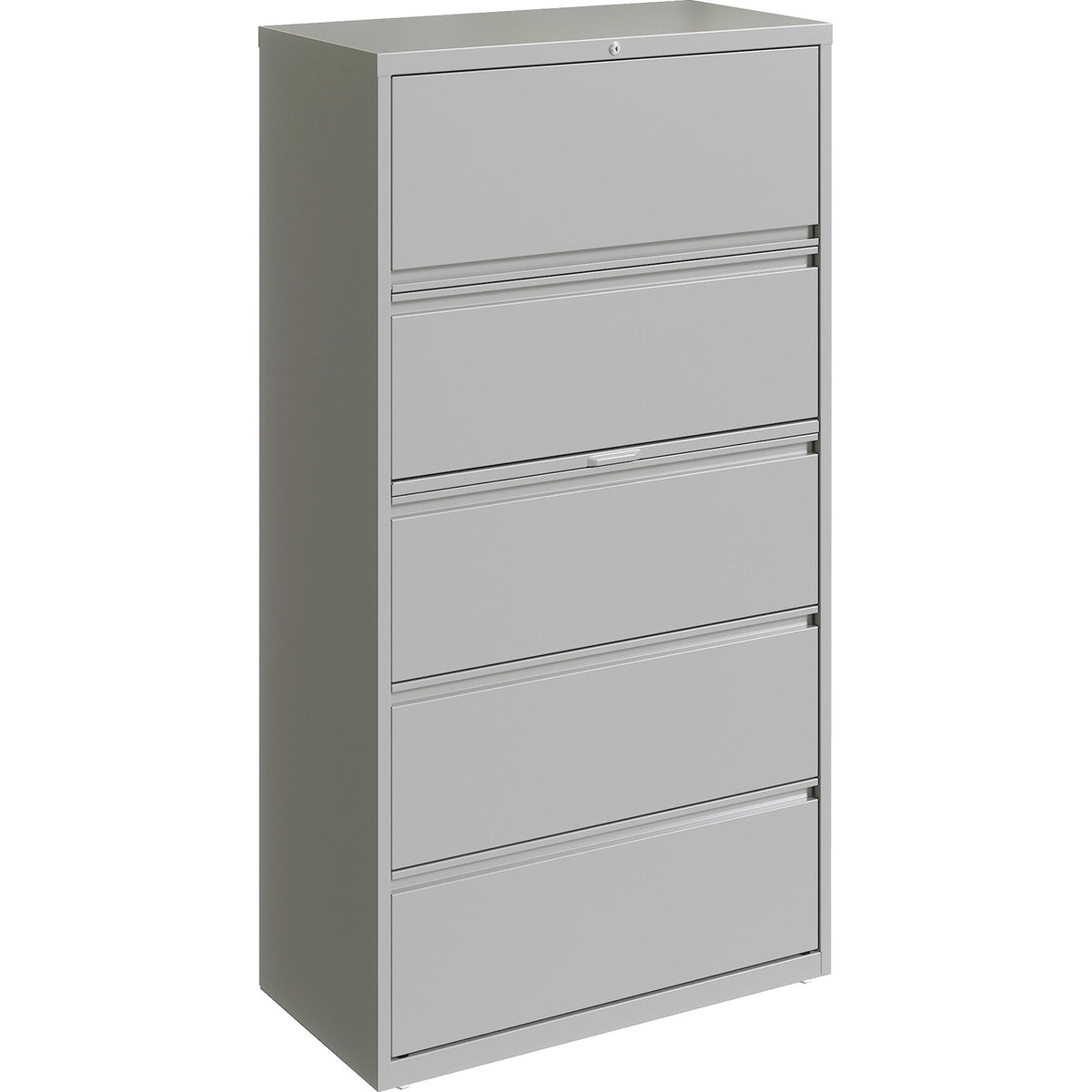 Lorell, Llr00040, 36&quot; Silver Lateral File, 1 Each, Silver