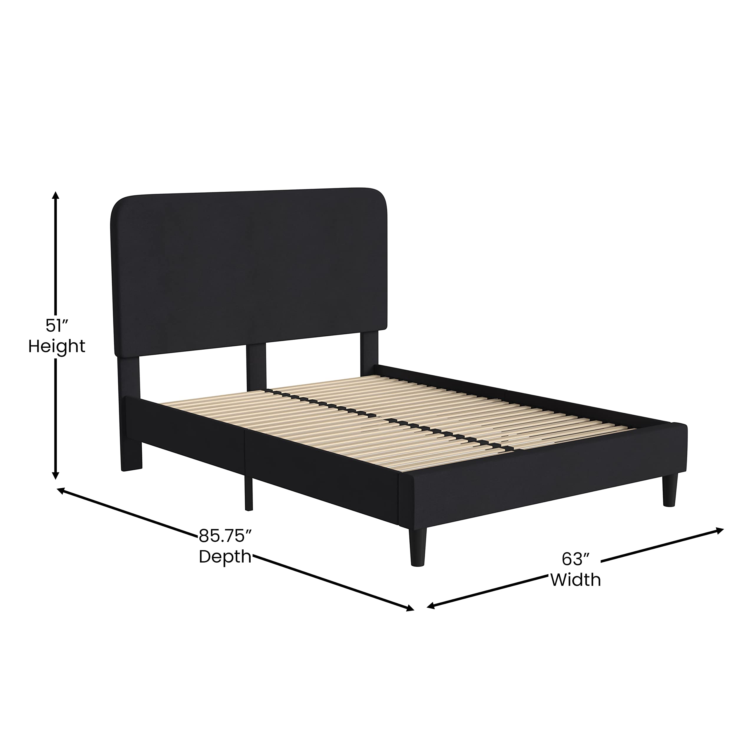 Flash Furniture Addison Platform Bed - Thumbnail 2