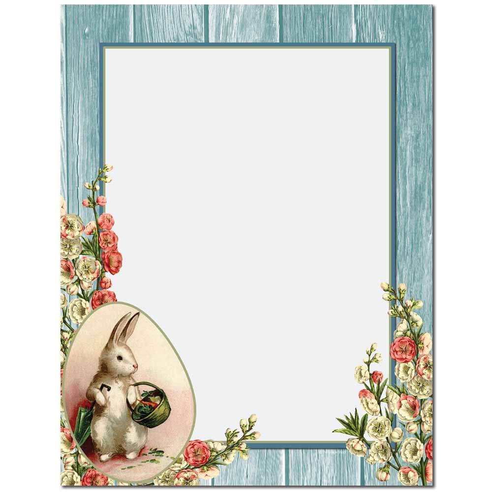 Cottontail Easter Letterhead Laser & Inkjet Printer Paper (100 Pack)