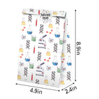 Science Party Favors Candy Bags With Stickers - Science Goodie Gift Treat Bags - Science Themed Birthday Party Supplies