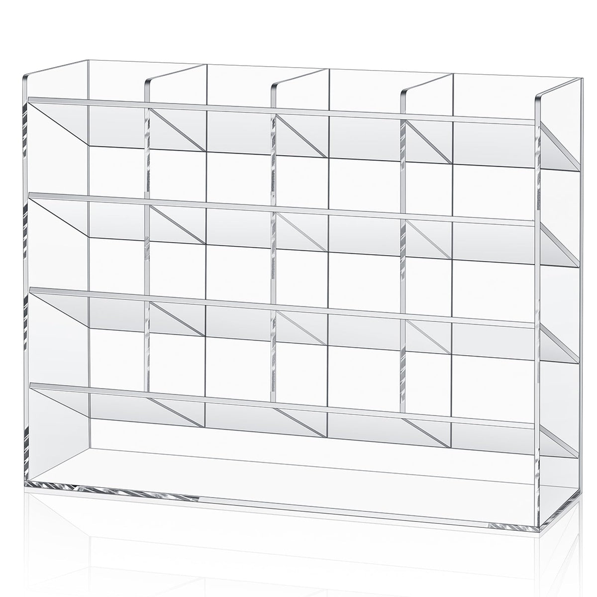 Motimind Acrylic Pen Organizer Storage Vertical Marker Organizer Acrylic Pen Display Holder For Office Desk Desktop Stationery P