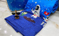 Yetli Glace Cotton Singel Bed Comforter Print And Kids Ac Room/Blanket, Size 60 X 90 Pack Of 1 Pcs, (Vt2055 Blue Antrish