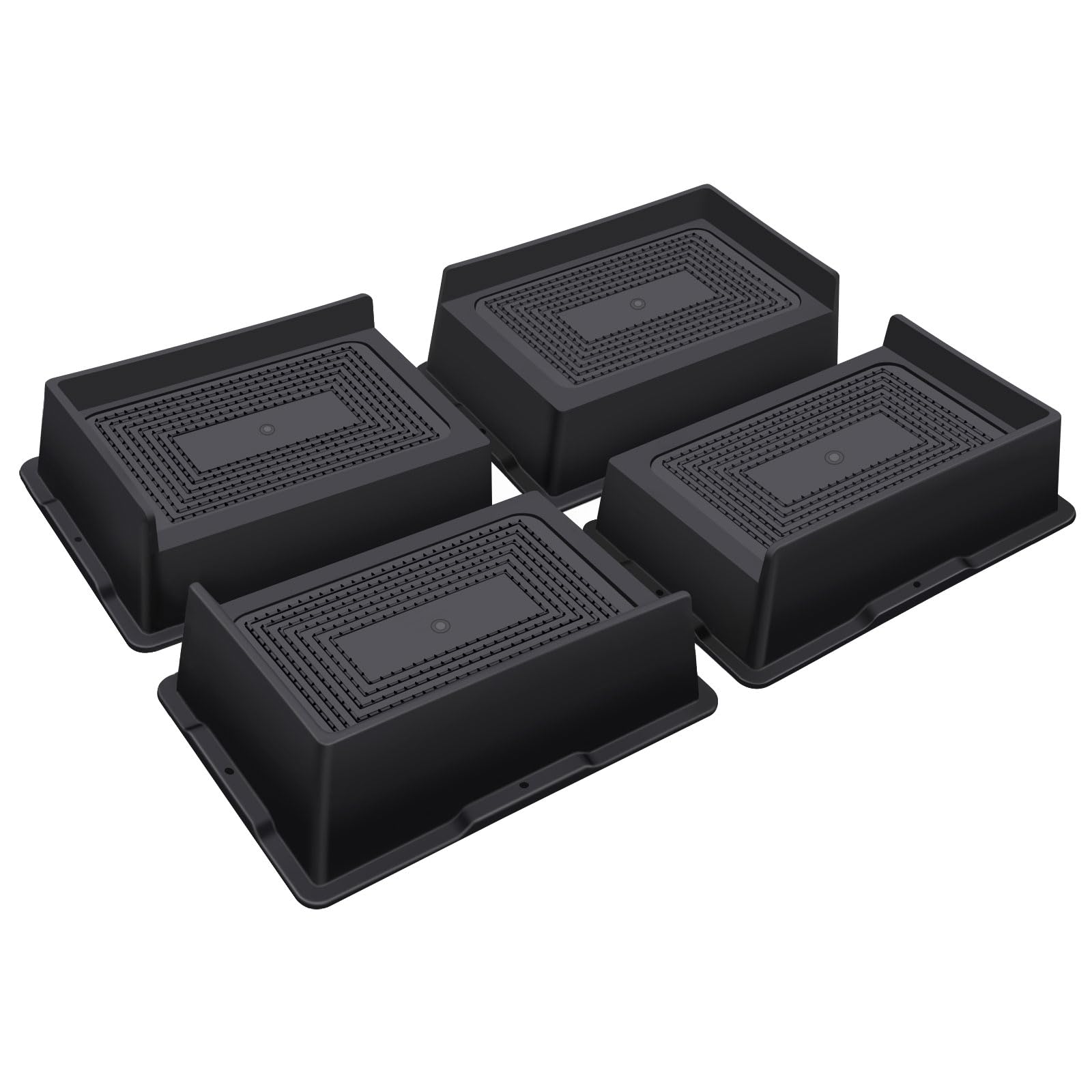 Annkut Bed Risers 2 Inch Heavy Duty,Oversized Couch Risers, Extra Wide Furniture Risers For Sofa Table Desk Headboard Chair Lift