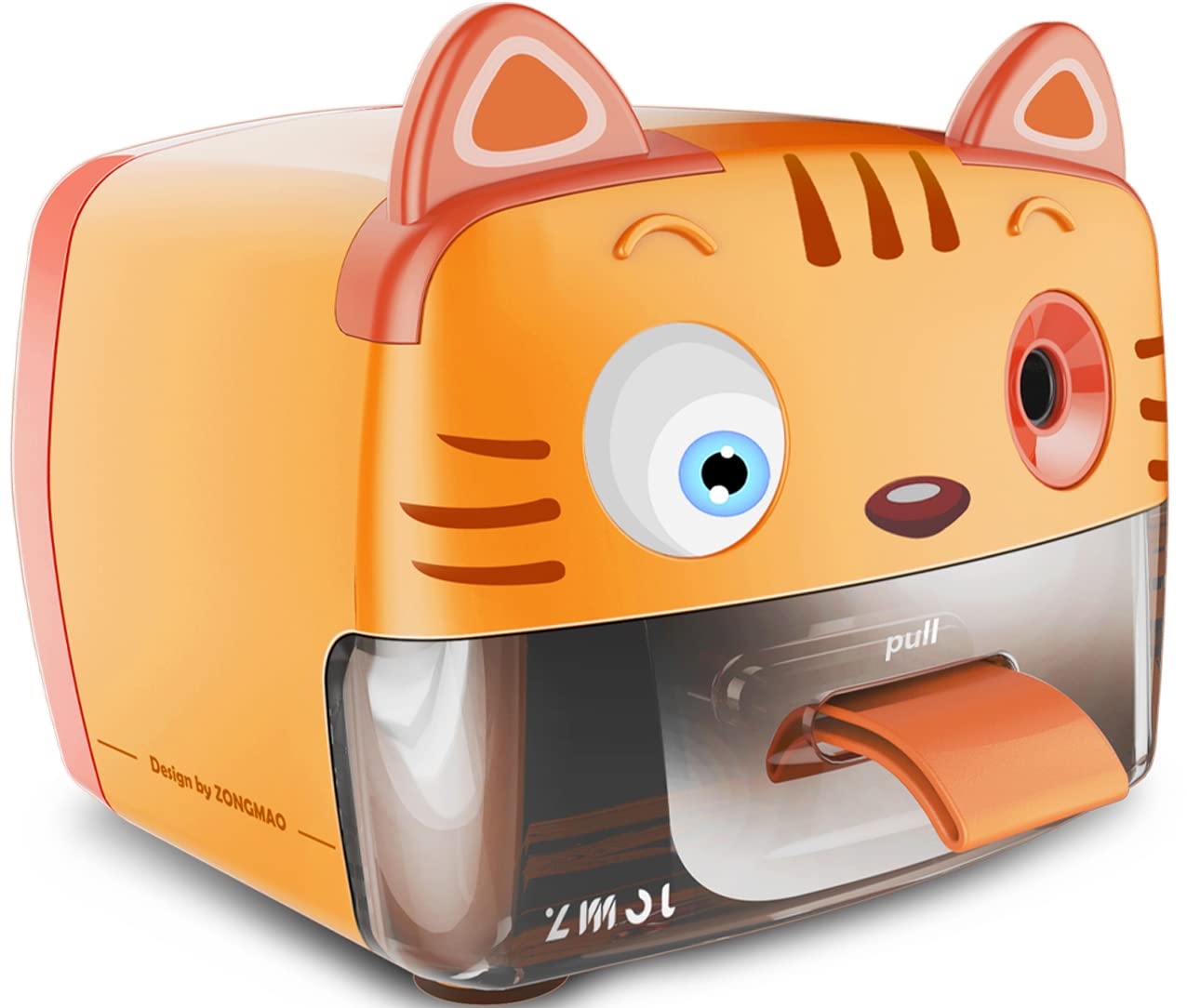 Zmol Pencil Sharpener,Heavy Duty Sharpeners For Classroom,Cute Pencil Sharpener Plug In For Kids,Auto-Stop Pencil Sharpener For