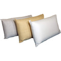 ProComf Travel and Camping Mate/Baby/Kid's/Teen's/Adult's Pillow Case- Pack of 3 (Cream, Ivory, Blue)