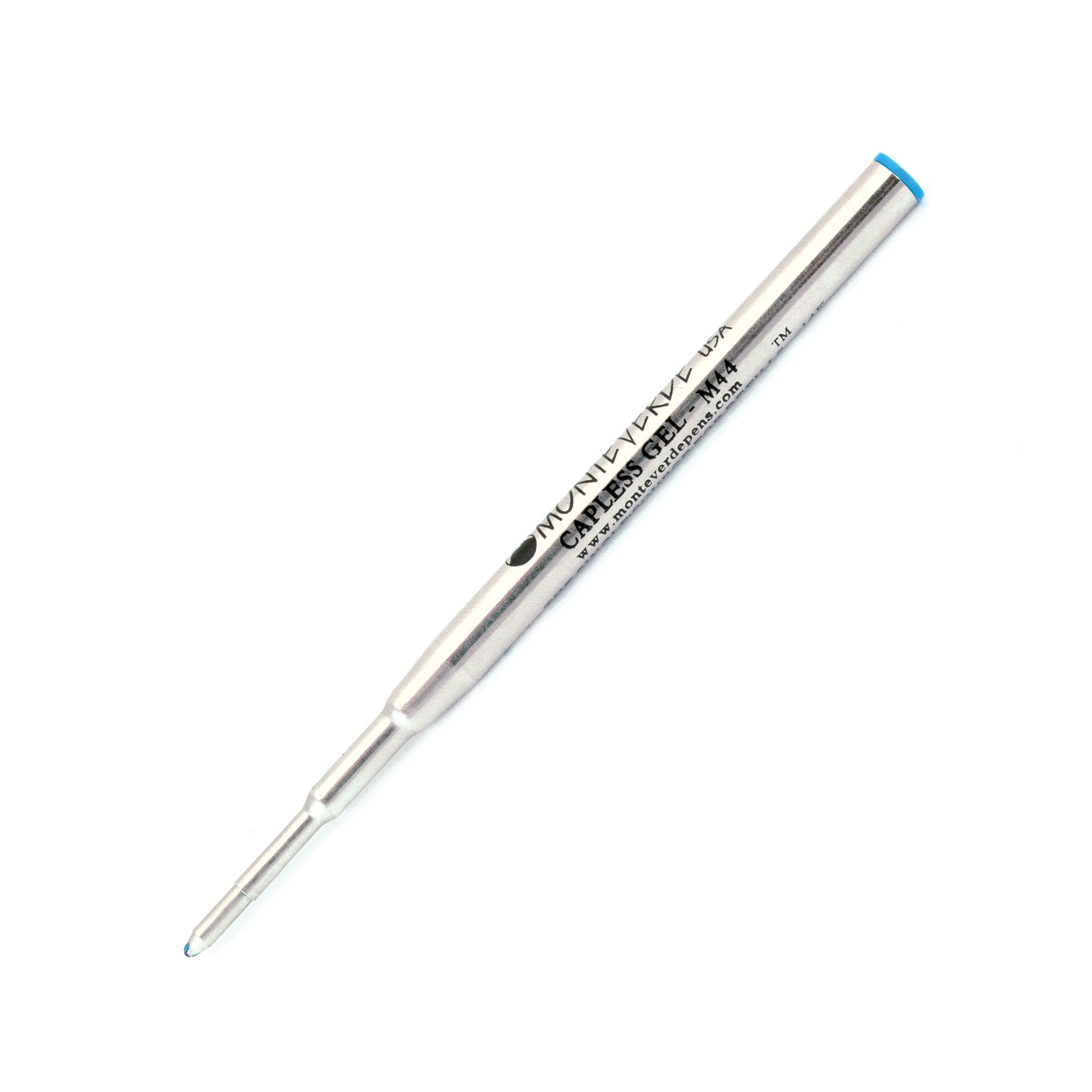 Monteverde Broad Gel Ballpoint Refill For Montblanc Gel Ballpoint Pens, 6/Pack, Blue (M443Bu)