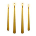 Kemladio 4 pcs 10 inch Taper Candles, Burning Unscented Tapered Candles 8 hrs, Long Candle Sticks,Dinner Candle,Tall Candle Stic