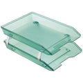 Acrimet 2 Tier Front Load Letter Tray Facility, Desktop File Organizer, A4 Letter Size Paper Organizer, Storage Solution Paper T