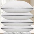 Vorouhals Hotel Collection Bed Pillows For Sleeping 4 Pack King Size Cooling Pillows Set Of 4 For Back, Stomach Or Side Sleepers