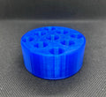 Designz3D 510 Cartridge, Pens And Battery Holder - 9 Spaces Puck (Blue)