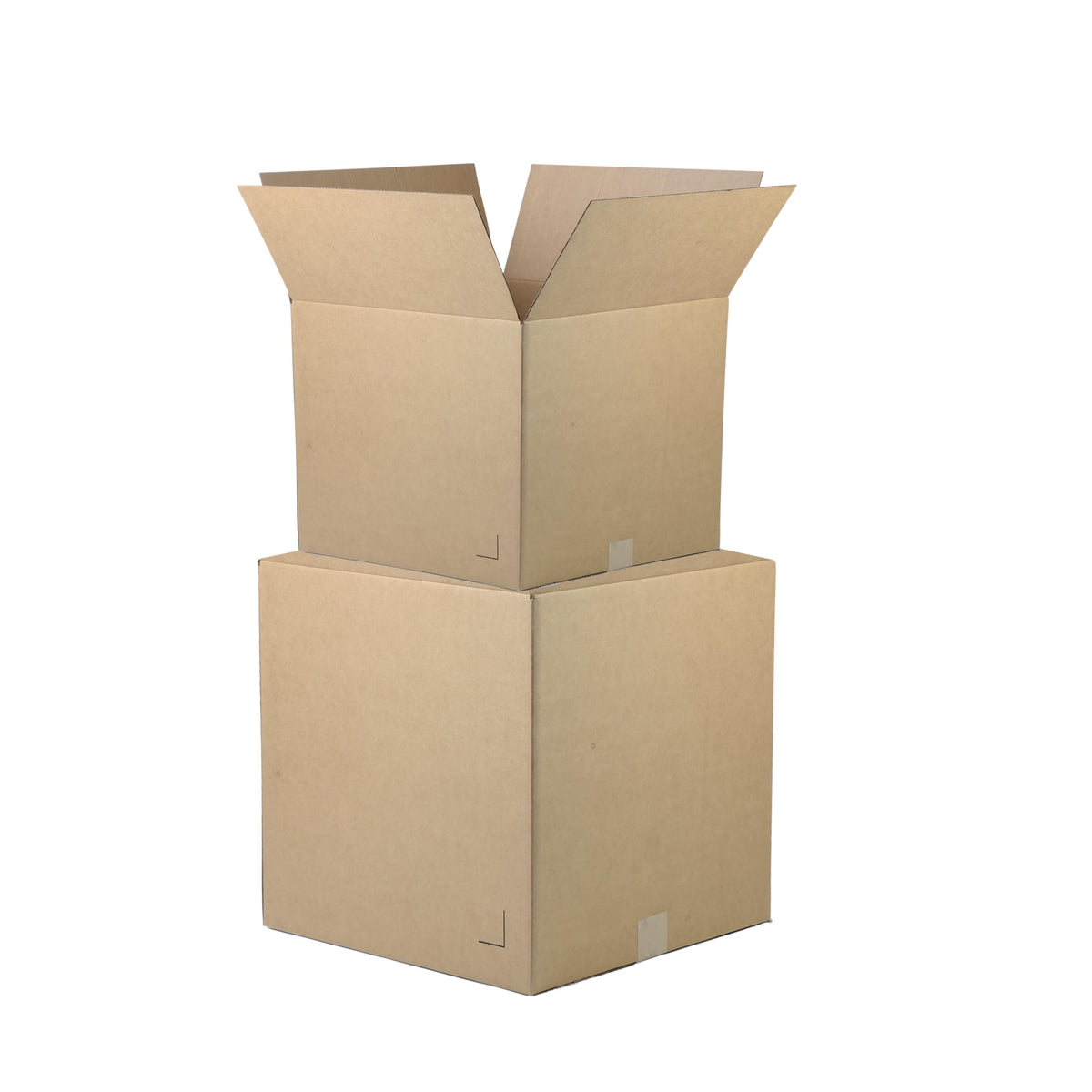 The Boxery 12'X12'X4' Brown/Kraft Corrugated Cardboard Shipping Boxes 25-Pack | Mailing, Packing, Moving & Storage For Busine
