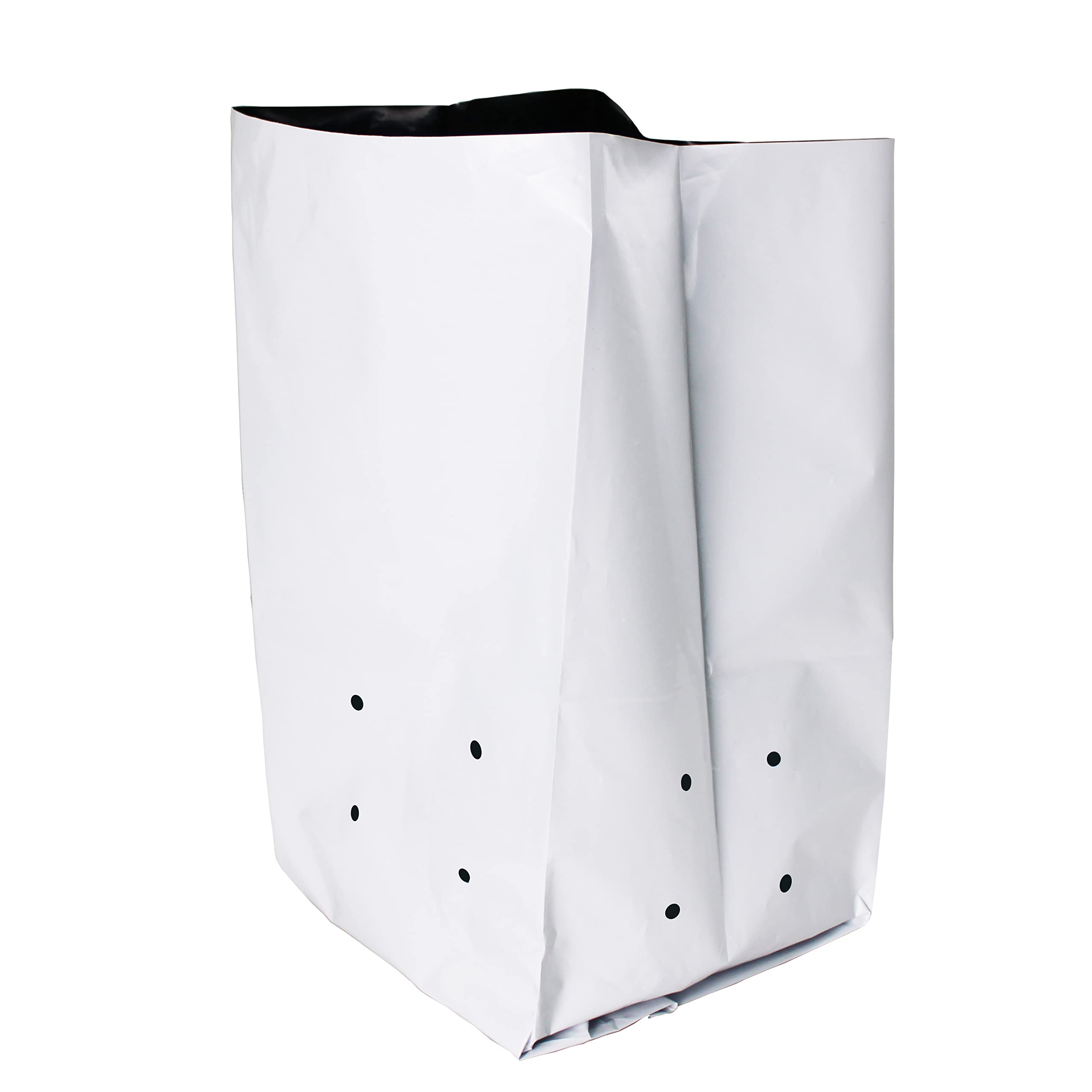 Hfs (R Poly Grow Bag Planters, Panda Film, Black And White (5Gal-25Pc)